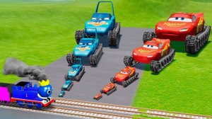 МОЛНИЯ МАККУИН VS КИНГ! ПОЛОСА ПРЕПЯДСТВИЙ