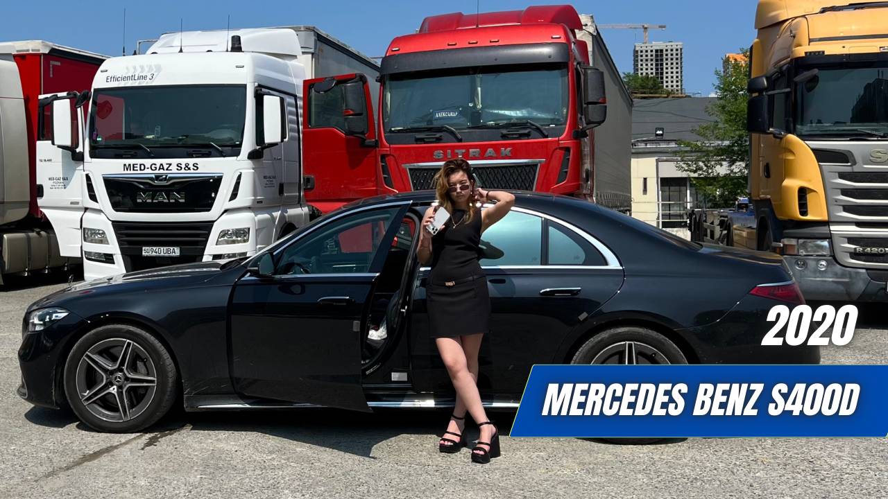 Mercedes-Benz S400d 4MATIC 2020 — роскошь с дизельным характером смотреть онлайн