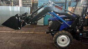 Погрузчик фронтальный навесной быстросъемный челюстной ковш