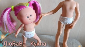 Шарнирна кукла Мини Мия.