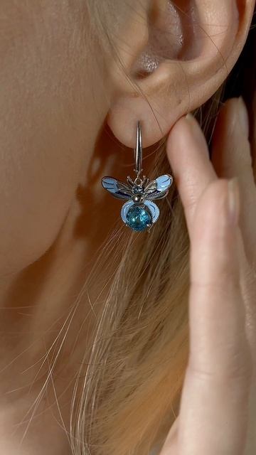 Серьги «Бабочки» Lamponi для легкости и праздника