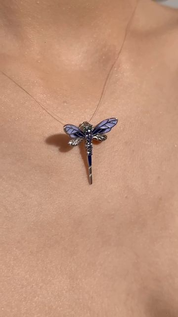 Серьги Стрекоза Lamponi