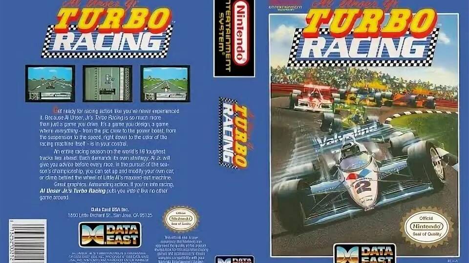 Al Unser Jr.s Turbo Racing (NES) смотреть онлайн