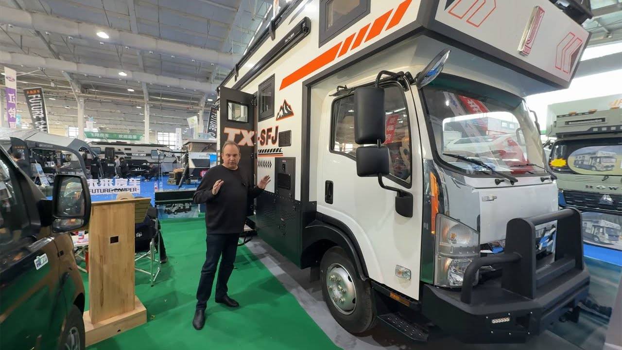 Самый дешевый в мире экспедиционный автодом на базе японской Isuzu. Китайский 要看这个视频 смотреть онлайн