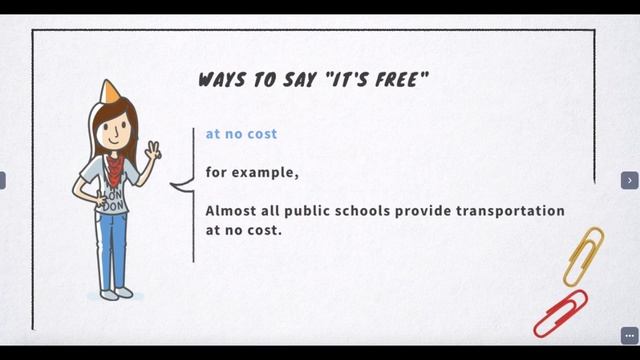 ways to say it is FREE смотреть онлайн