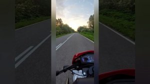 Мама, я влюбился в её зеленые глаза.  Ataki crosser 300. Мото прохват.