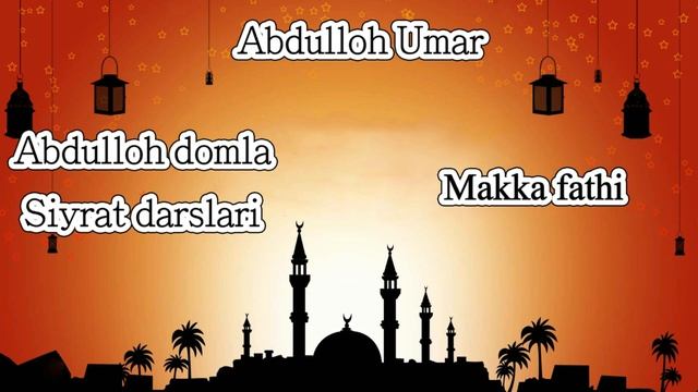 Abdulloh Domla Makka Fathi(siyrat Un Nabiy).mp4