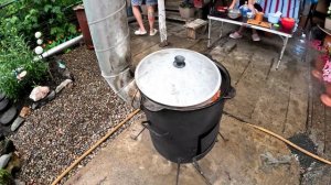 Готовим уху из фарели семьей