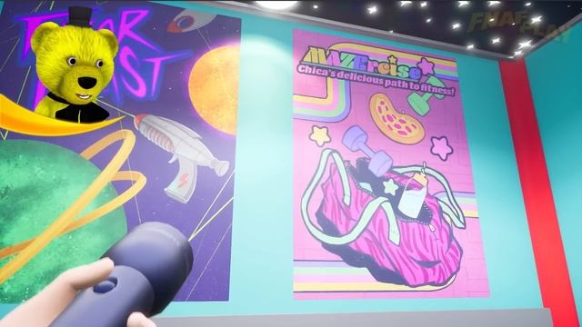 ФНАФ 9 с РУССКОЙ ОЗВУЧКОЙ Чика Ест Пиццу и Сломанный Фредди (FNAF Security Breach) смотреть онлайн