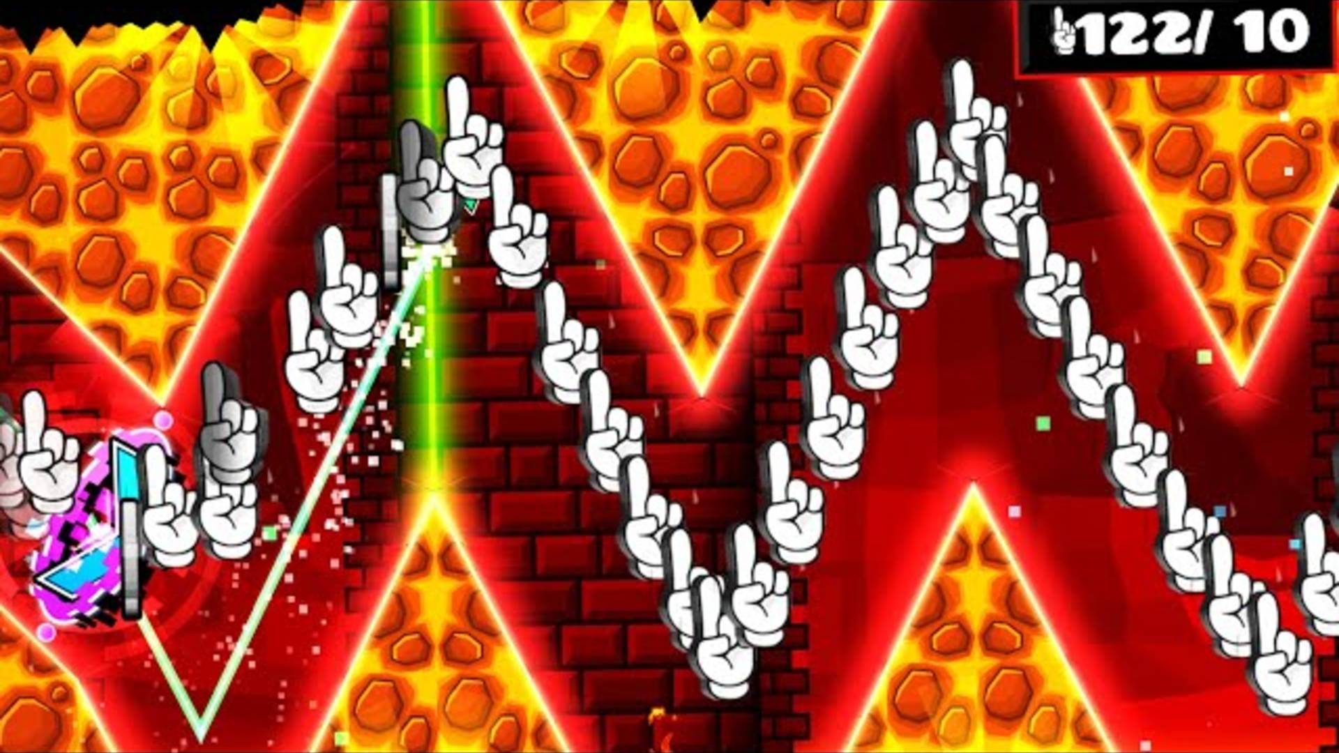 Fingerdash, Geometry Dash 2.11
Fingerdash, Geometry Dash 2.11