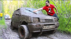 Колёса от грузовика на Оку. Жёсткое испытание грязью! Спарка Рулит!