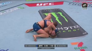 Роуз Намаюнас победила Миранду Маверик (видео). UFC Fight Night