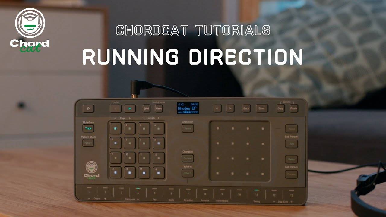Chordcat Tutorial 05: Running Direction
