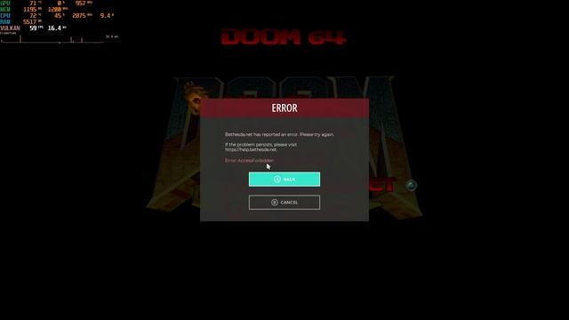 DOOM 64 - тест Athlon 300u 12GB DDR4 Vega 3 2GB (часть 1) смотреть онлайн
