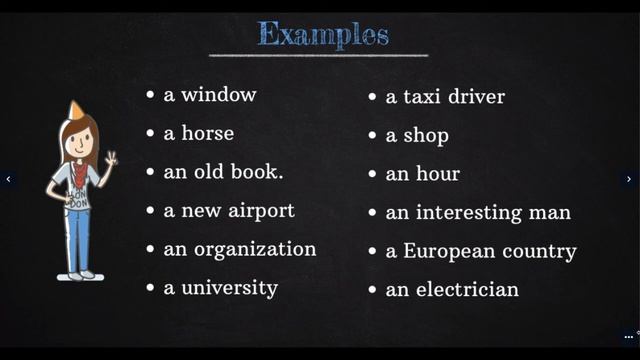 Артикль a/an смотреть онлайн