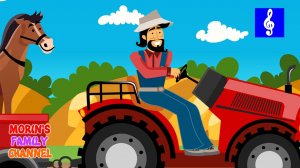 Песня про фермера. Как говорят животные. || Развивающие мультики для детей 0-5 лет.