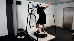 Тренировка координации удара (свинга) в гольфе на HUBER 360