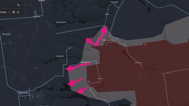 14.07 Война на Украине: ГВ Центр устремился к Родинскому смотреть онлайн