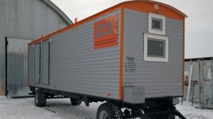 вагон-дома жилые на 2 человека модель "BERKUT" от ООО "МодульСтройИнвест"