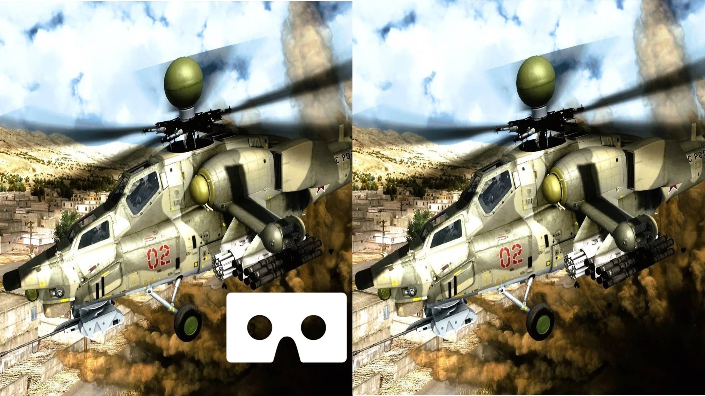 Air Missions Hind 3D VR video SBS 2 смотреть онлайн