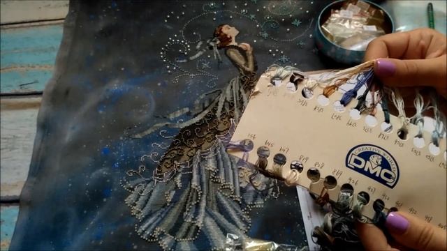 56. Вышивка крестом. Финиш Mirabilia Stargazer MD-88