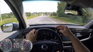 Взял Kgm (Ssangyoung) Korando - с поля на трассу