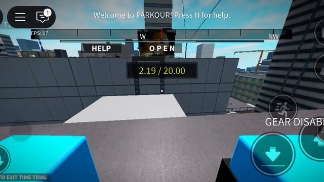 играем в новом плейсе паркура роблокс. смотреть онлайн