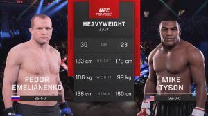 UFC 5 Фёдор Емельяненко vs Майк Тайсон – Великолепный бой!