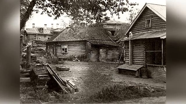 ✯Эта песня трогает душу✯ (Фото прошлых лет СССР) Над деревней туман✅ смотреть онлайн