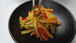 Самый вкусный салат из сельдерея по-корейски! Простой пошаговый рецепт.