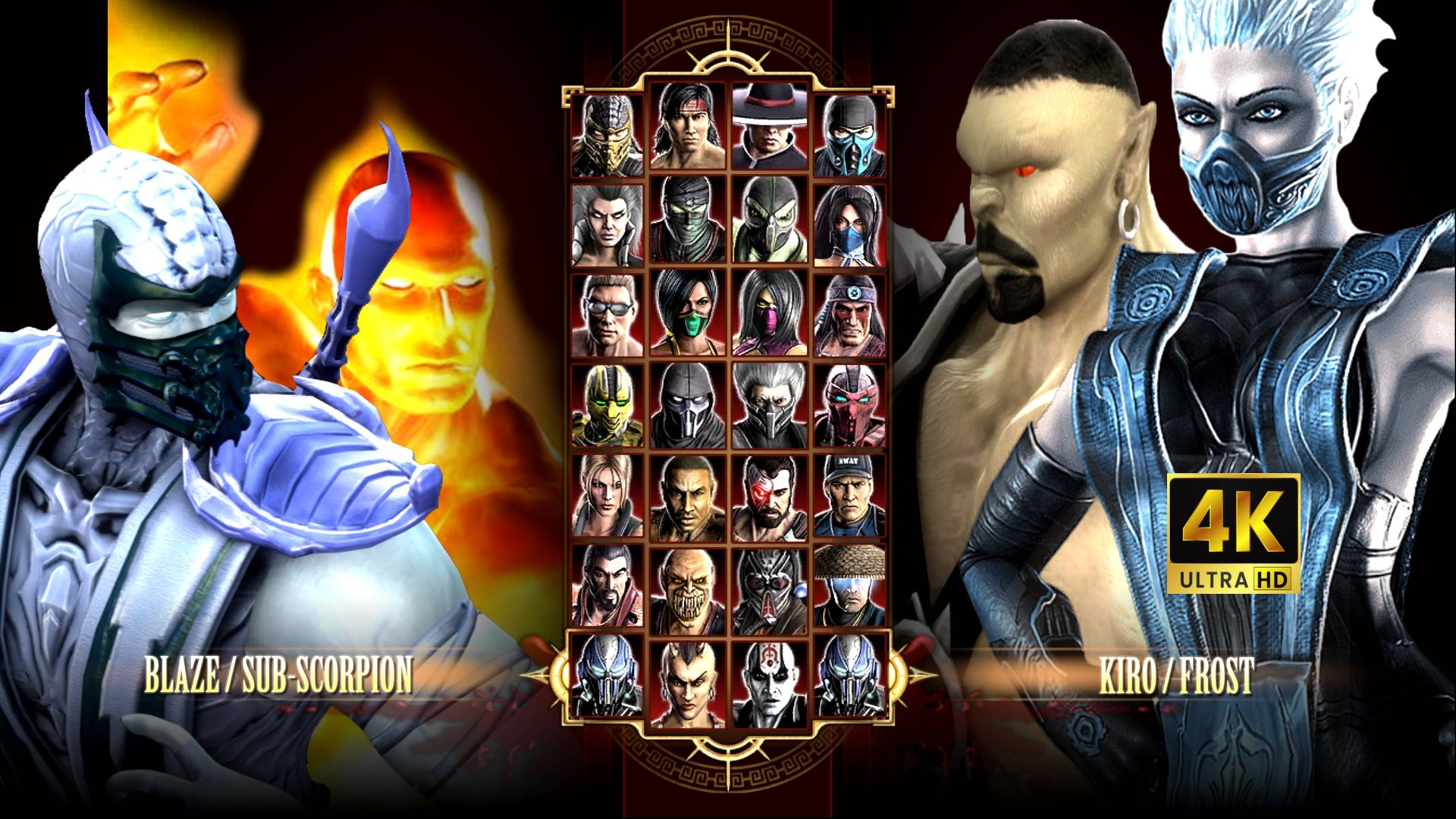 Игра за Sub-Scorpion & Blaze в Mortal Kombat Komplete Edition на PC Expert в 4K смотреть онлайн