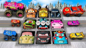 НОВАЯ СЛОЖНАЯ ПОЛОСА ПРЕПЯДСТВИЙ ДЛЯ ГЕРОЕВ МУЛЬТФИЛЬМА ТАЧКИ МОЛНИЯ МАККУИН