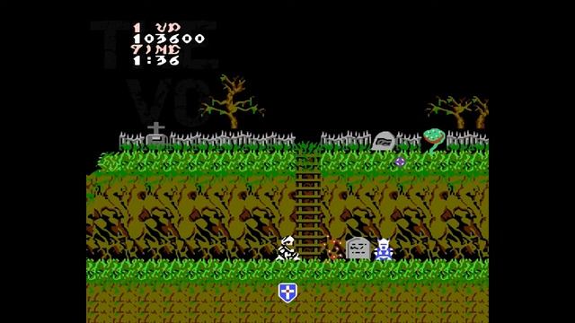 🎮 Ghosts’n Goblins, Призраки и Гоблины NO DEATH прохождение игры на денди (Dendy, Nes, 8 bit) смотреть онлайн