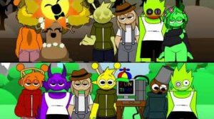 Incredibox Sprunki | Retake Old Human VS Retake New Human