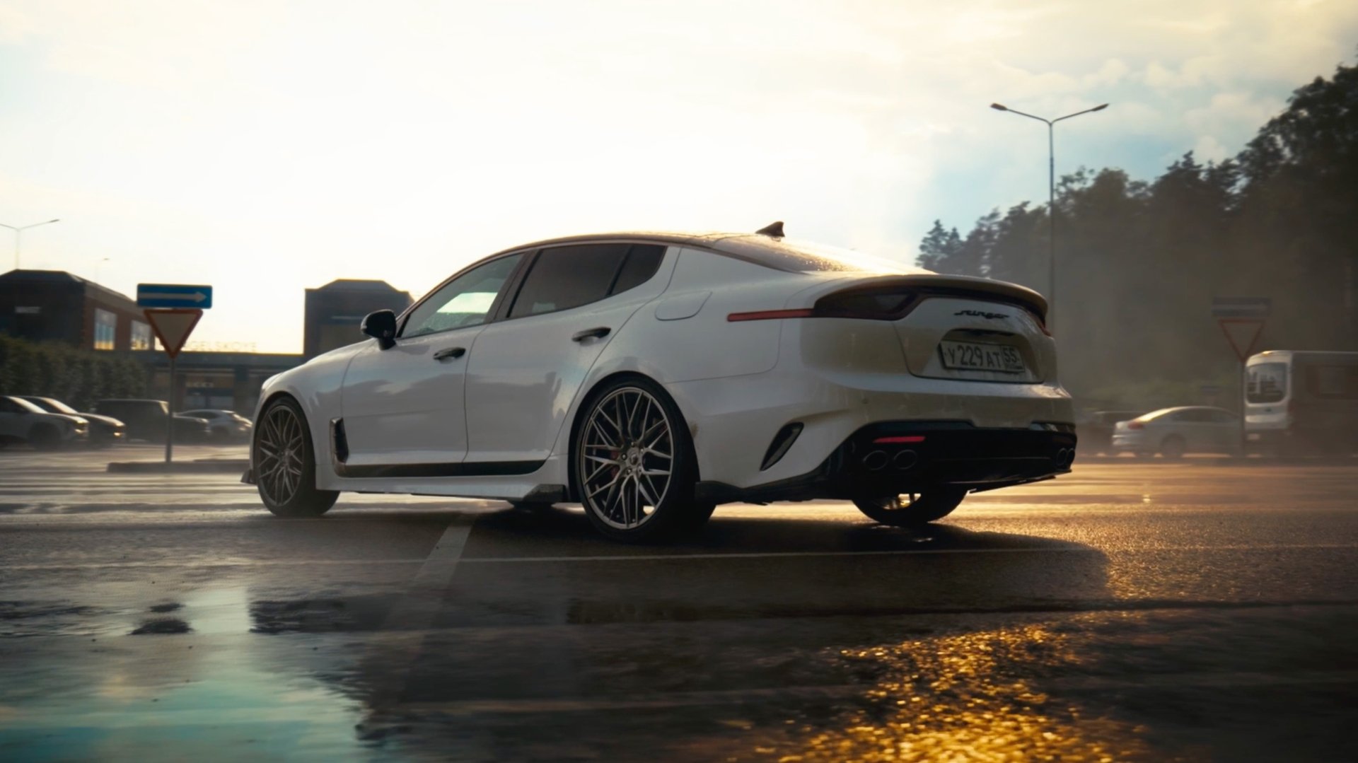 Kia Stinger смотреть онлайн