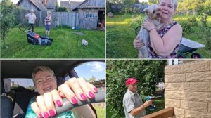 МЫ ОПЯТЬ КОСИМ, ЕДУ В ГОРОД ЗА НОВЫМ МАНИКЮРОМ, ПОЧЕМУ НЕ ДЕЛАЕМ ПАРОИЗОЛЯЦИЮ.