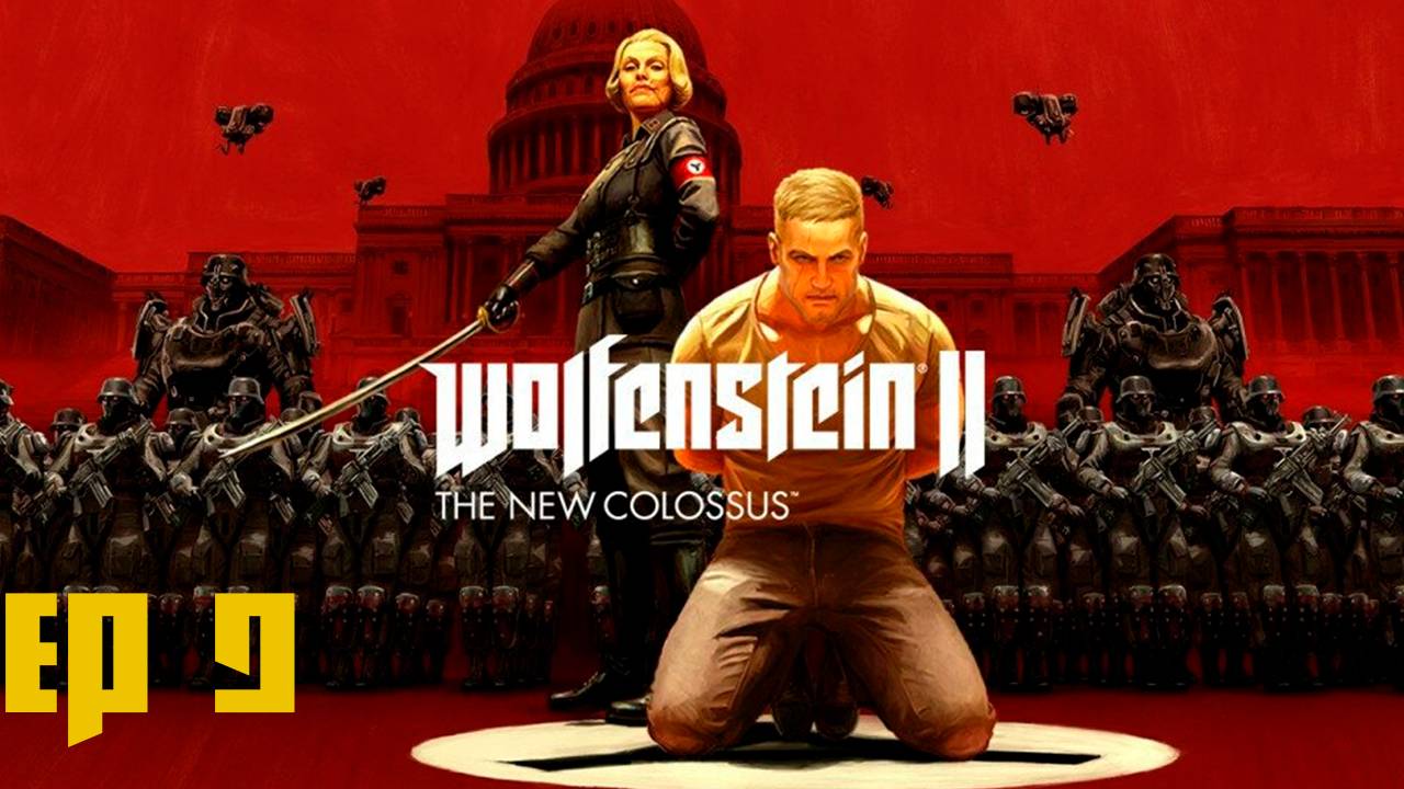 Прохождение игры - Wolfenstein II The New Colossus (без комментариев)