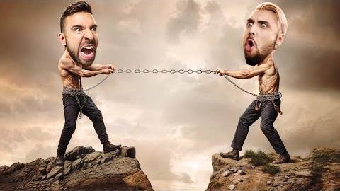 СЦЕПИЛСЯ С МАКСОМ и МАРИКОМ в Chained Together смотреть онлайн