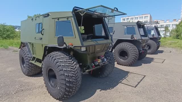 Варианты комплектации по кузову вездеход Тундра Восток! смотреть онлайн