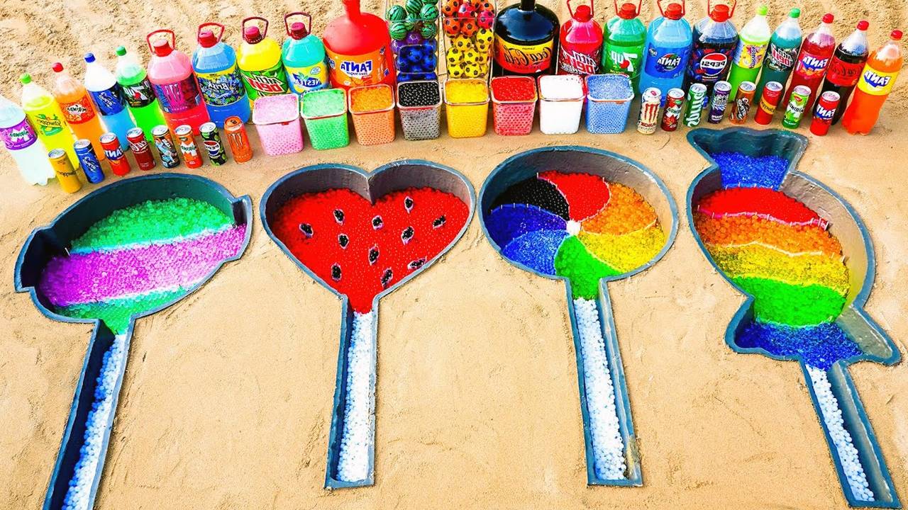 Мультики для малышей. Мультики эксперимент яма с песочными леденцами. Детские мультики онлайн смотреть онлайн