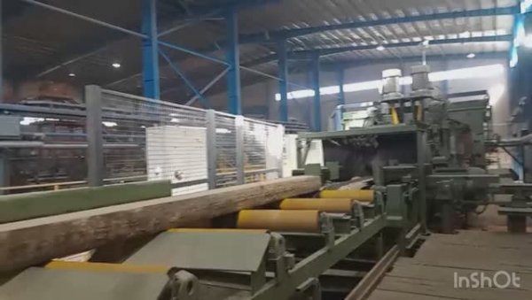 Фрезерно-брусующая линия EWD с сортировкой Springer