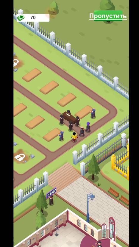 Mortician Empire - idle game (Android) смотреть онлайн