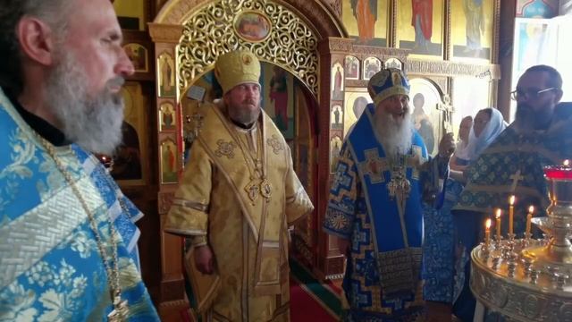 Проповедь митрополита Иоанна в праздник иконы Божией Матери "Троеручица" смотреть онлайн