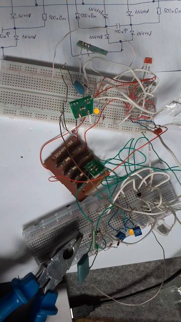 Счётчик на транзисторах (на счётных триггерах) смотреть онлайн