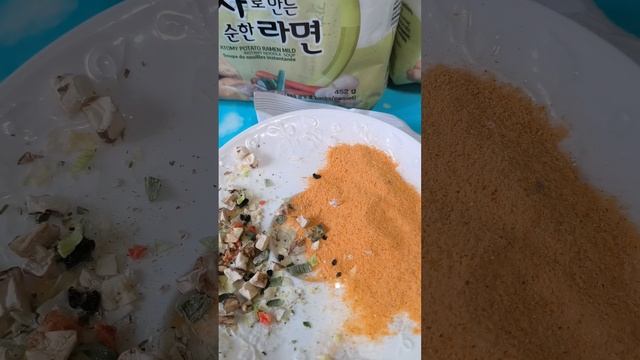 Атоми картофельный рамен неострый  Atomy Южная Корея