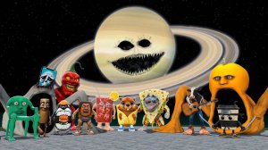 НОВЫЙ КОСМИЧЕСКИЙ МОНСТР УЖАСОВ САТУРН ПРОСНУЛСЯ ПРОТИВ ВСЕХ ИТАЛЬЯНСКИХ МЕМОВ С ИСКУССТВЕННЫМ ИНТЕЛ