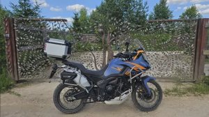 Обзор мотоцикла Zontes 703F. Настройка подвески.