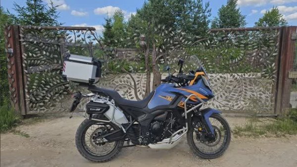 Обзор мотоцикла Zontes 703F. Настройка подвески.