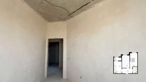 Просторы Крыма - обзор квартиры. 2-Комнатная квартира с видом на одну сторону