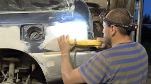 #05 Замена порогов своими руками на Toyota Corolla кузов AE100 1997 года